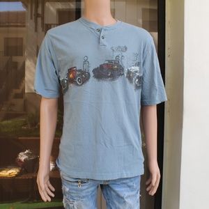 Vintage Route 66 hotrod t-shirt